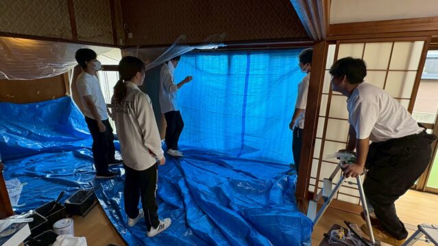 佐原みらい運河の活動記録！vol.２「ペンキ塗りスタート！」