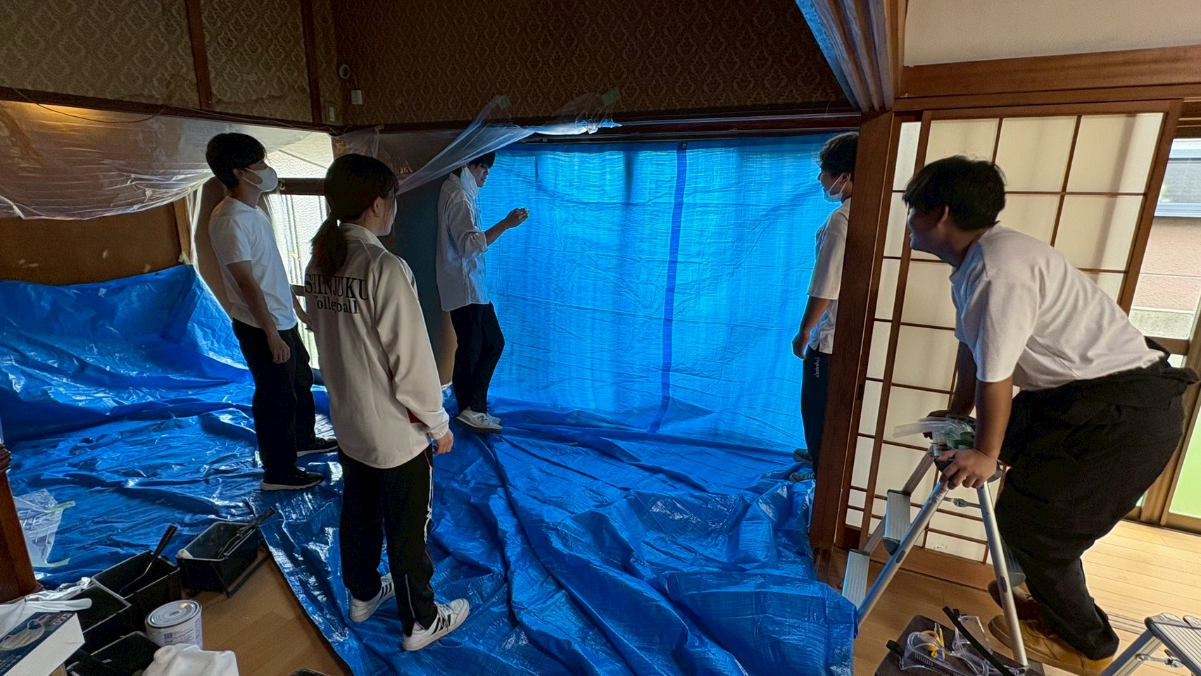 佐原みらい運河の活動記録！vol.２「ペンキ塗りスタート！」